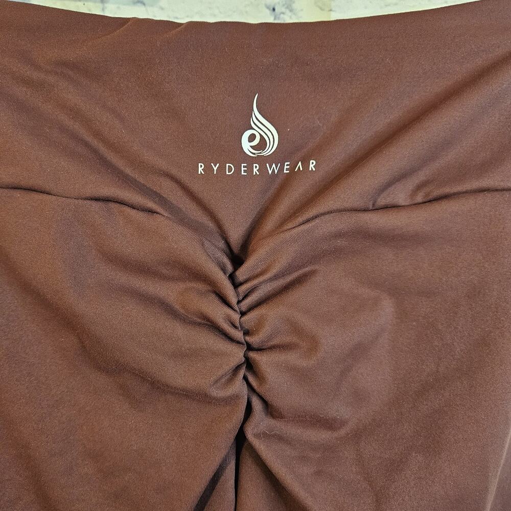 Ryderwear Scrunch Butt Leggings Medium brown Ryder Rider - Picture 4 of 7